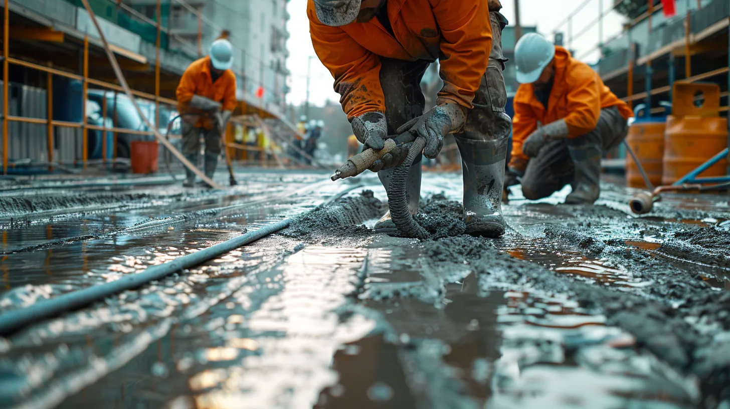 Reparation betongscanning kolfiberförstärkning injektion