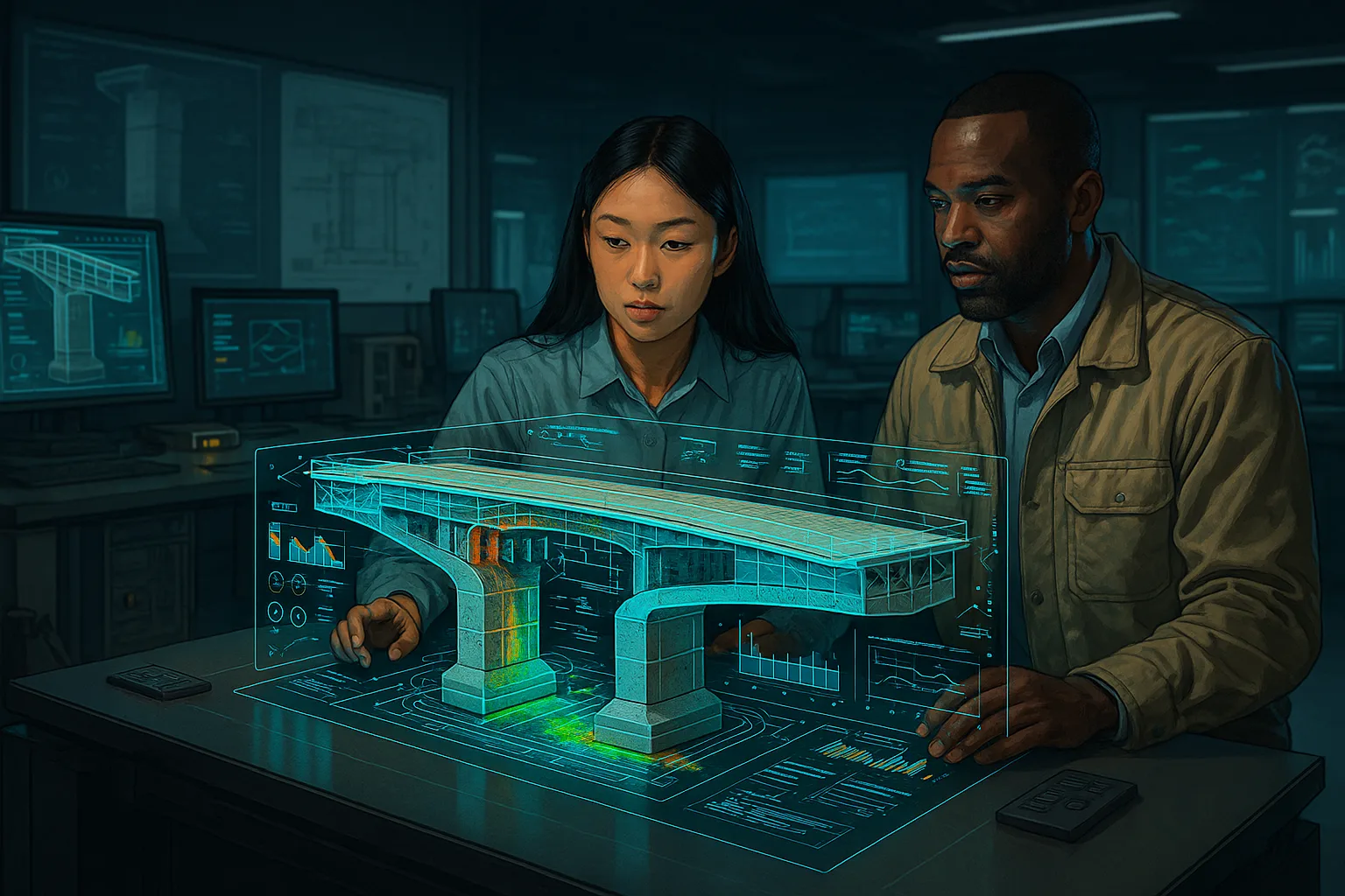 Betongscanning, Betong, Conscan