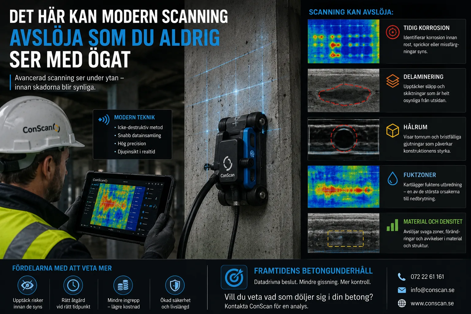 ConScan Betong betongscanning